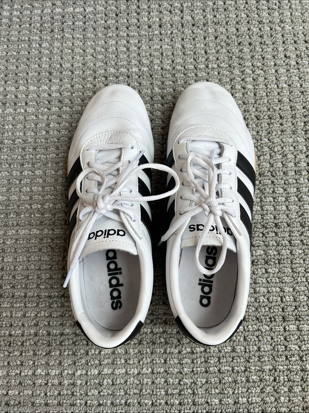 Adidas Grand Court Lo White and Black Classic Athletic Shoes